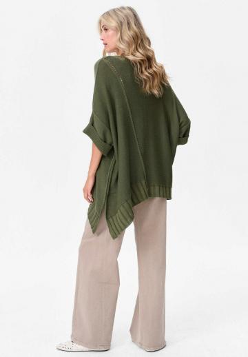 Длинный пуловер