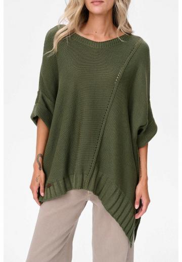 Длинный пуловер