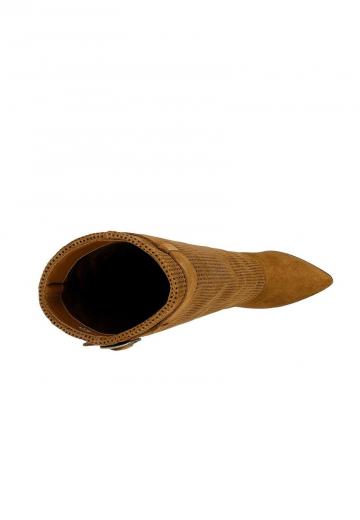 Полусапожки на высоком каблуке