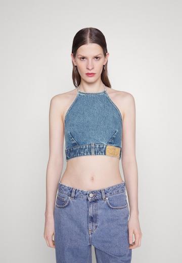 Джинсовая блузка