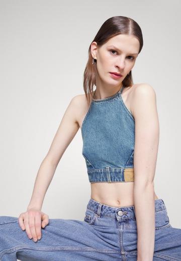 Джинсовая блузка