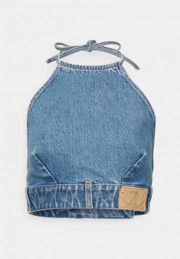 Джинсовая блузка