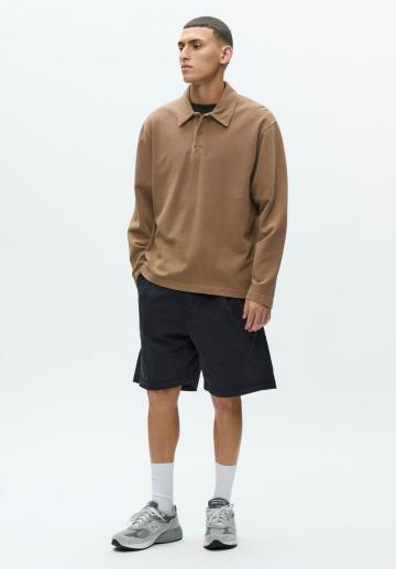 Поло с длинным рукавом