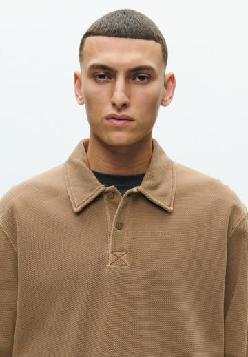 Поло с длинным рукавом