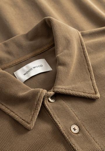 Поло с длинным рукавом