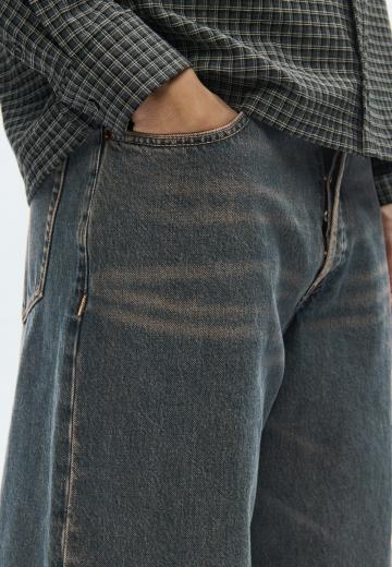 Прямые джинсы