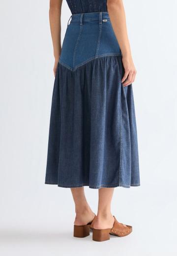 Джинсовая юбка