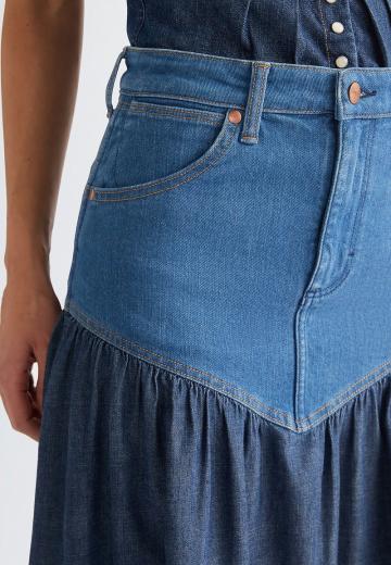 Джинсовая юбка