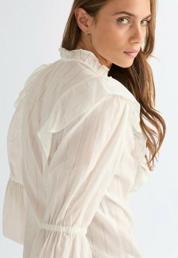 Джинсовая блузка