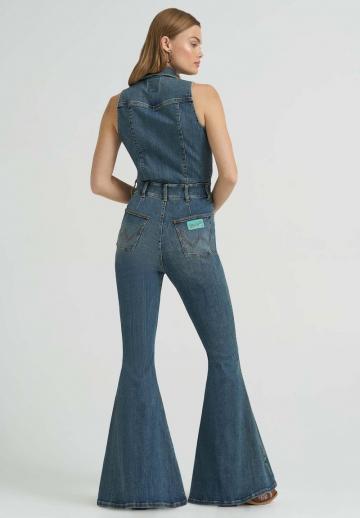 Джинсовый комбинезон