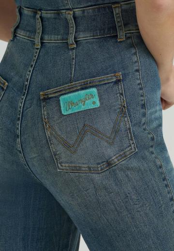 Джинсовый комбинезон