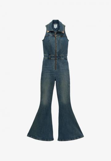Джинсовый комбинезон