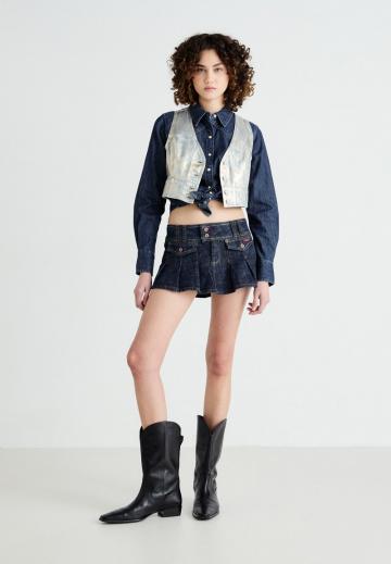 Джинсовая блузка