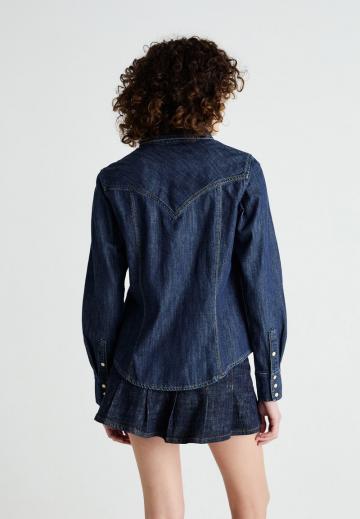 Джинсовая блузка