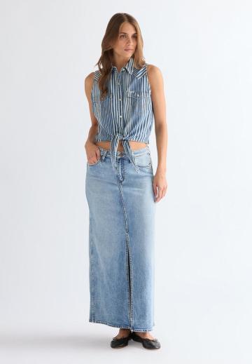 Джинсовая юбка