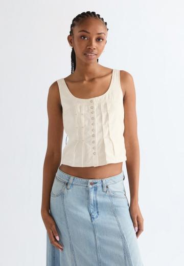 Джинсовый комбинезон