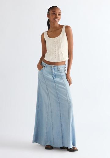 Джинсовый комбинезон