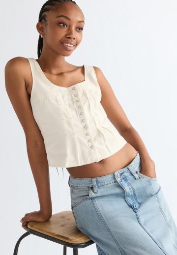 Джинсовый комбинезон