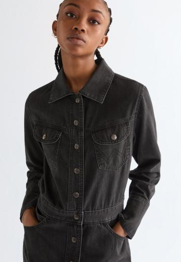 Джинсовое платье