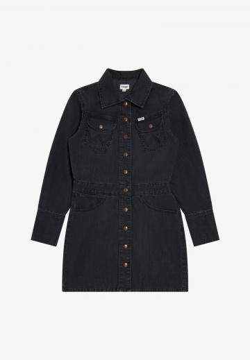 Джинсовое платье