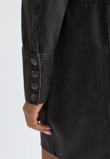 Джинсовое платье