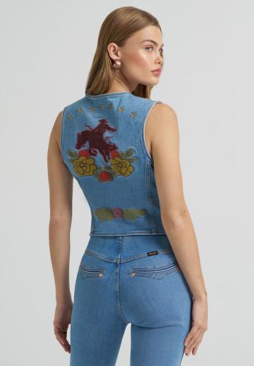 Джинсовый комбинезон