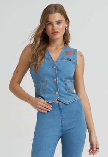 Джинсовый комбинезон