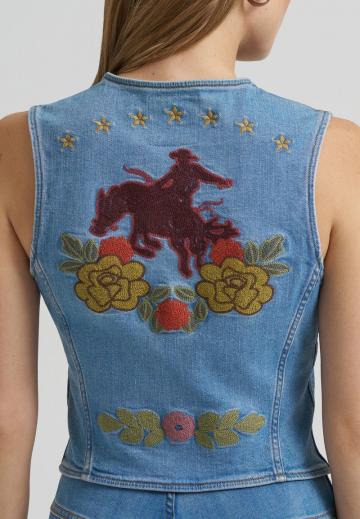 Джинсовый комбинезон