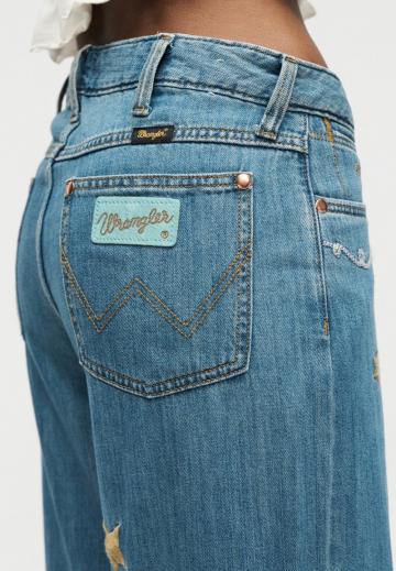 Клешеные джинсы