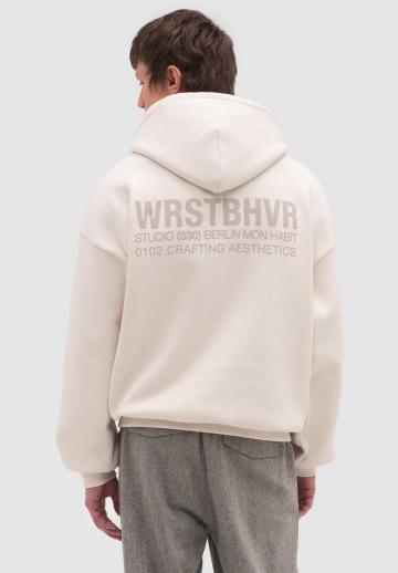 Пуловер с капюшоном