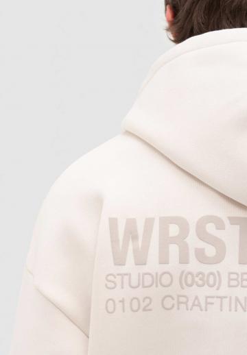 Пуловер с капюшоном