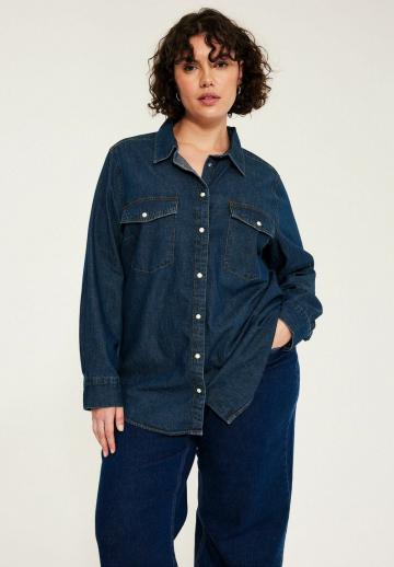 Джинсовая блузка