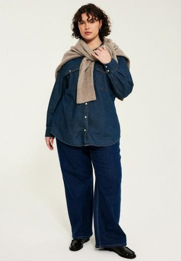 Джинсовая блузка