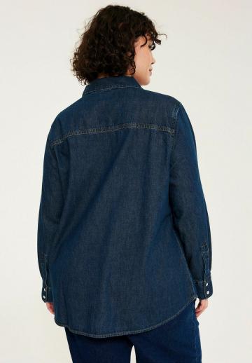 Джинсовая блузка