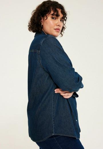 Джинсовая блузка