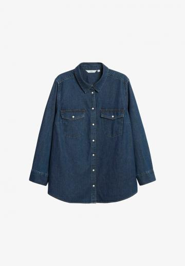 Джинсовая блузка