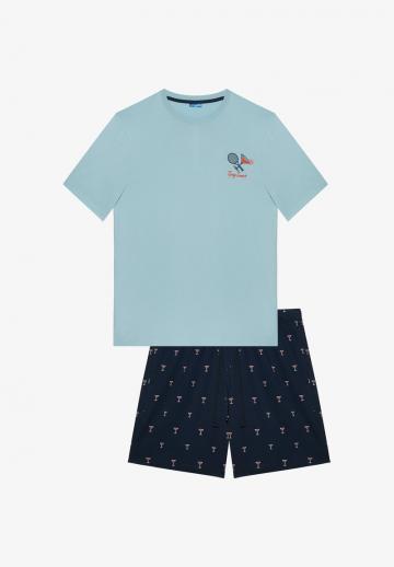 Пижама с шортами