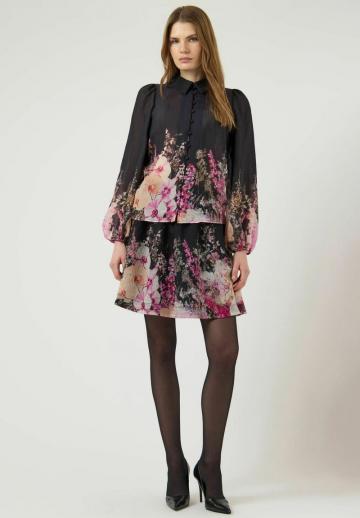 Юбка с воланами