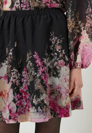 Юбка с воланами