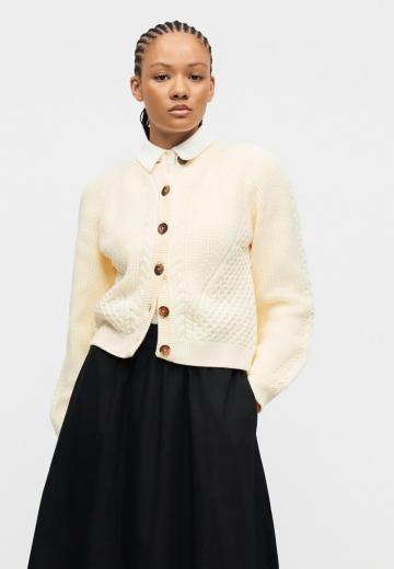 Вязаная кофта