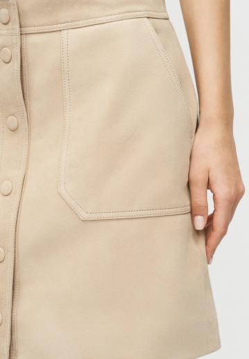 Кожаная юбка