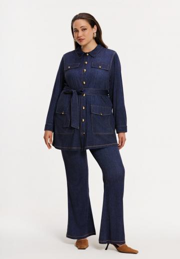 Джинсовая блузка