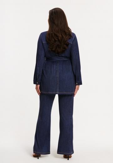 Джинсовая блузка