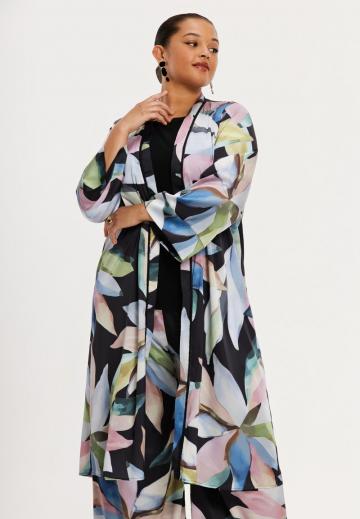 Длинный жилет