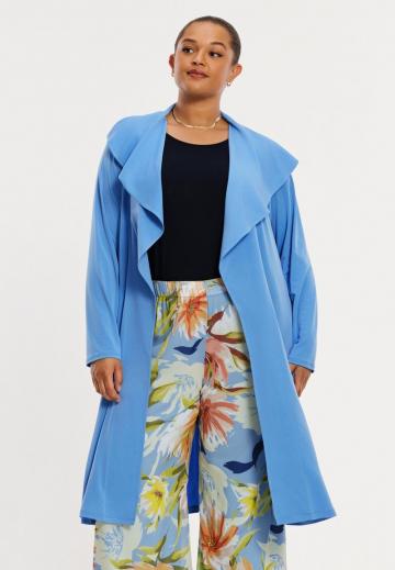 Длинный жилет