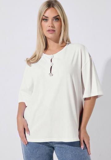 Майка с рукавом три четверти