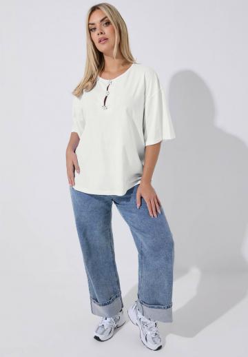 Майка с рукавом три четверти