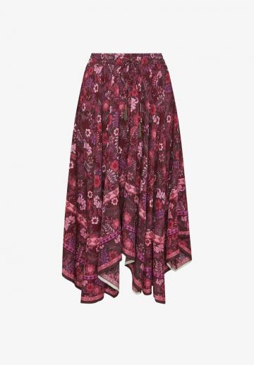 Юбка с воланами