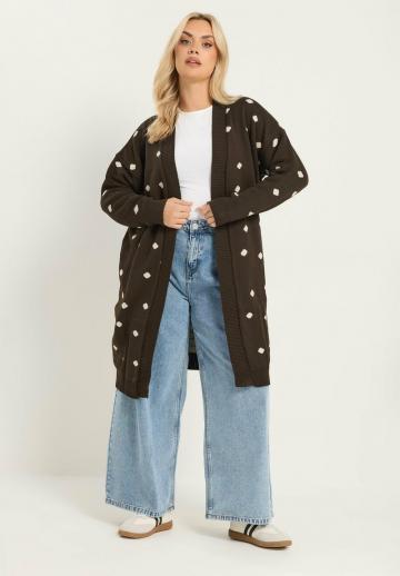 Длинный кардиган