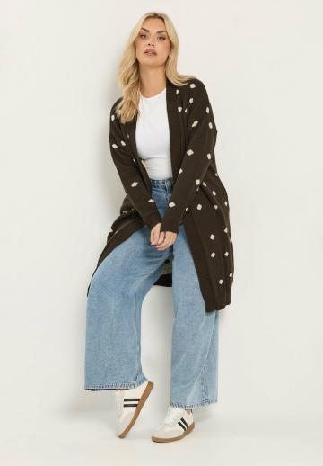 Длинный кардиган